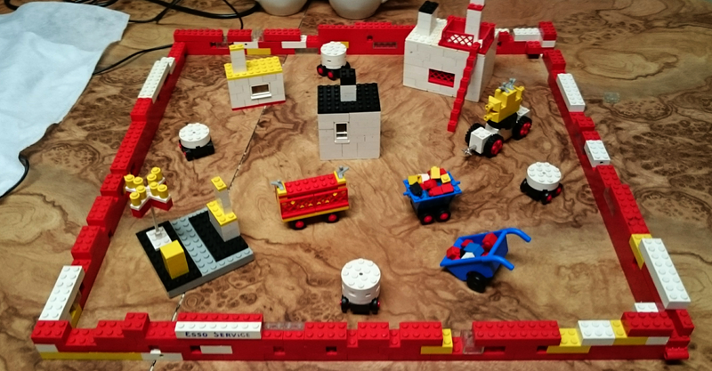 Illustration for article titled an abstract lego settlement